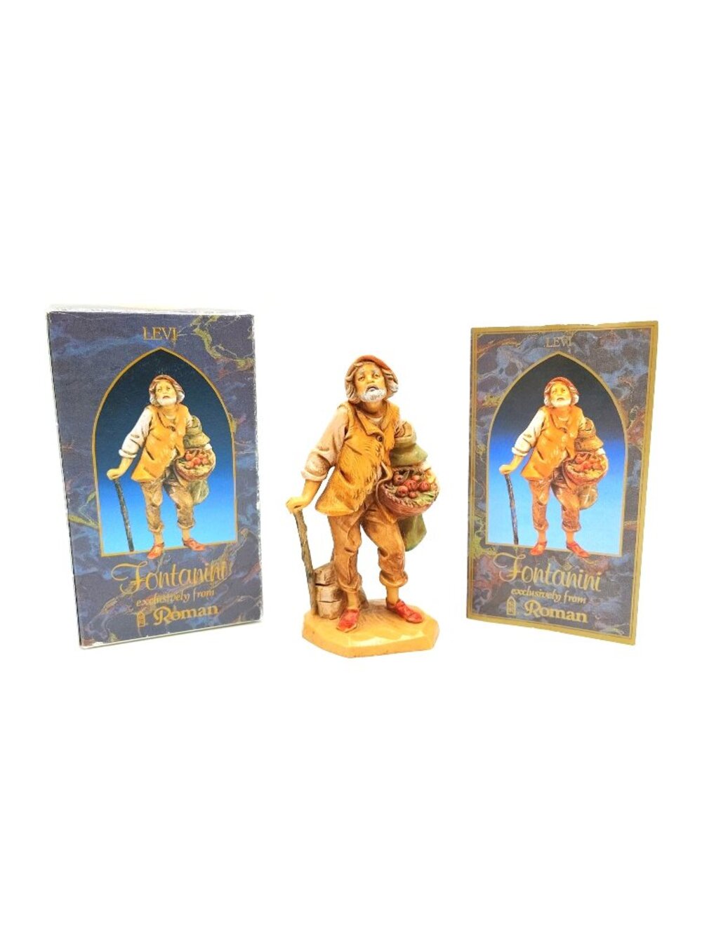 Fontanini Levi Villager Figurine Nativity 5 In figure 72570 Vintage 1993 Italy